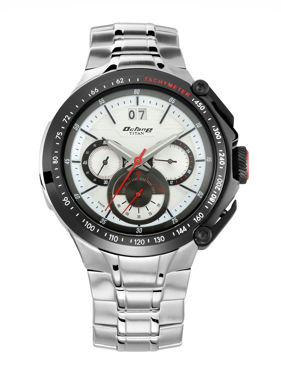 

Titan Men White Analogue Watch 1765KM01