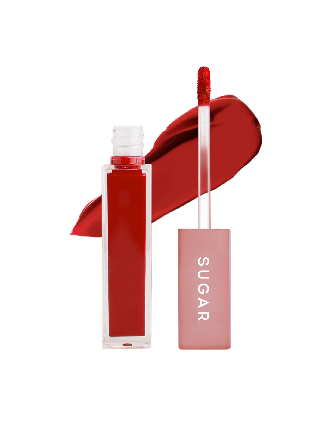 SUGAR Mettle Liquid Lipstick - 04 Sirius (Cherry Red) 7 ml