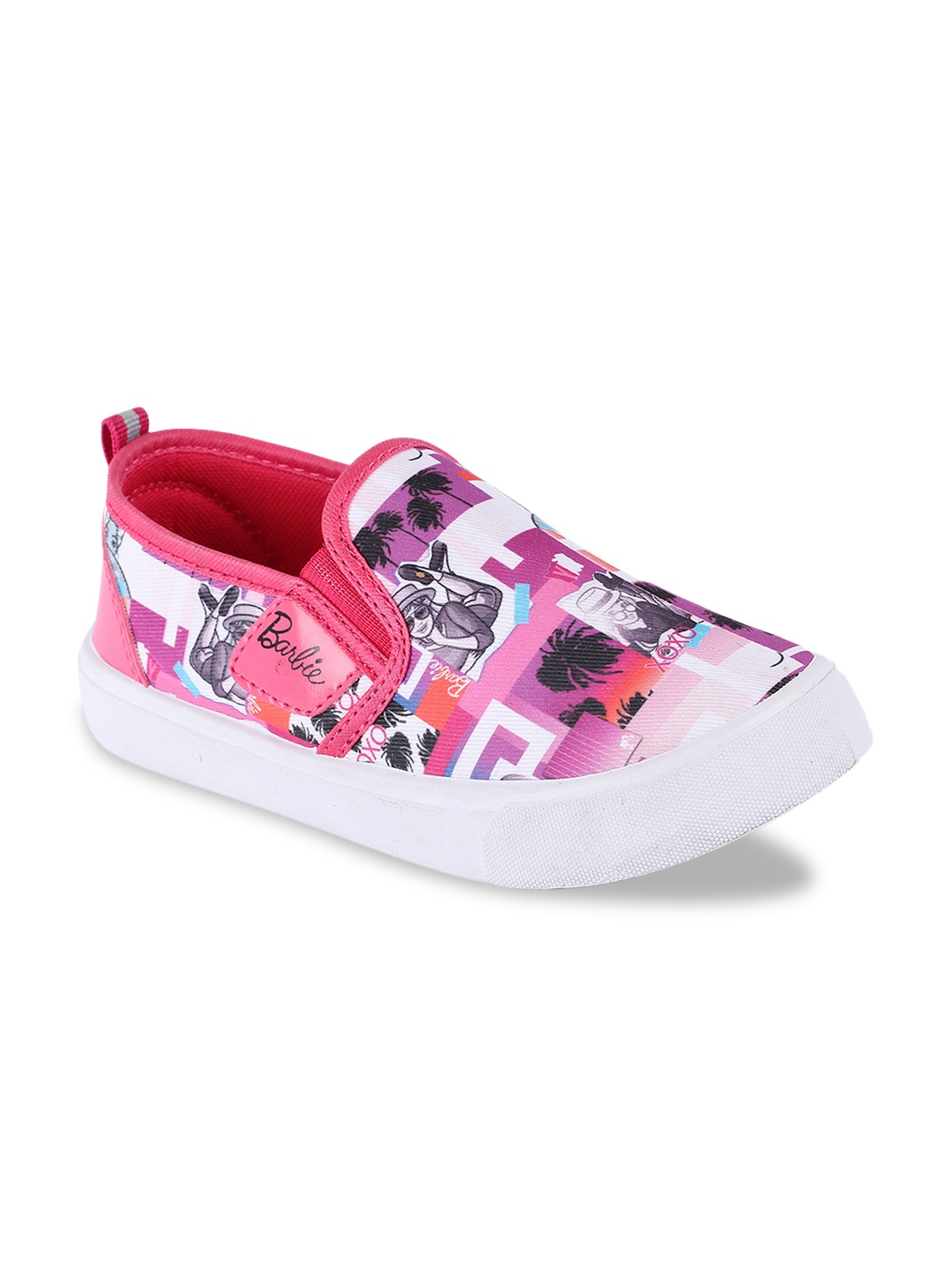 

toothless Girls Pink & Purple Slip-On Sneakers