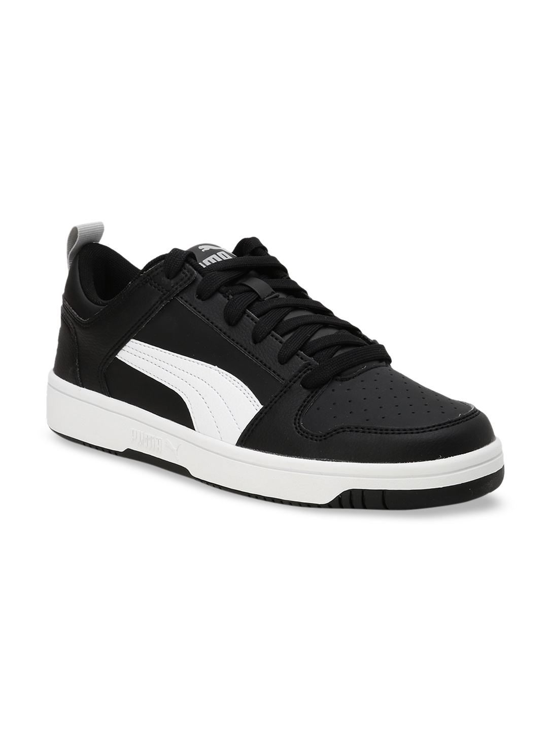 

Puma Kids Black Mesh Jogger V PS Running Shoes