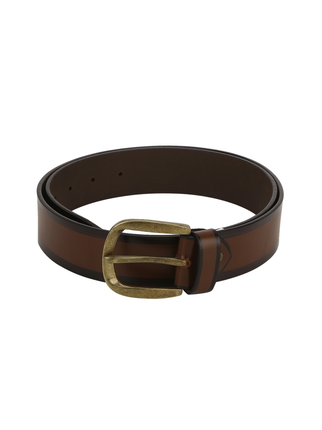 

Red Tape Men Brown Solid Leather Belt
