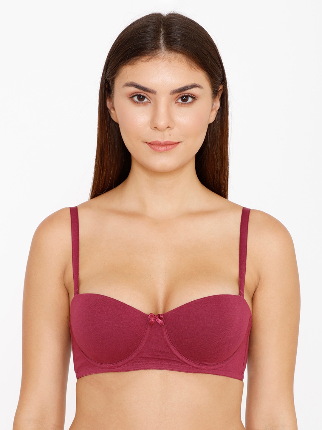 

Zivame Purple Solid Underwired Lightly Padded T-shirt Bra ZI1134COREJPURP