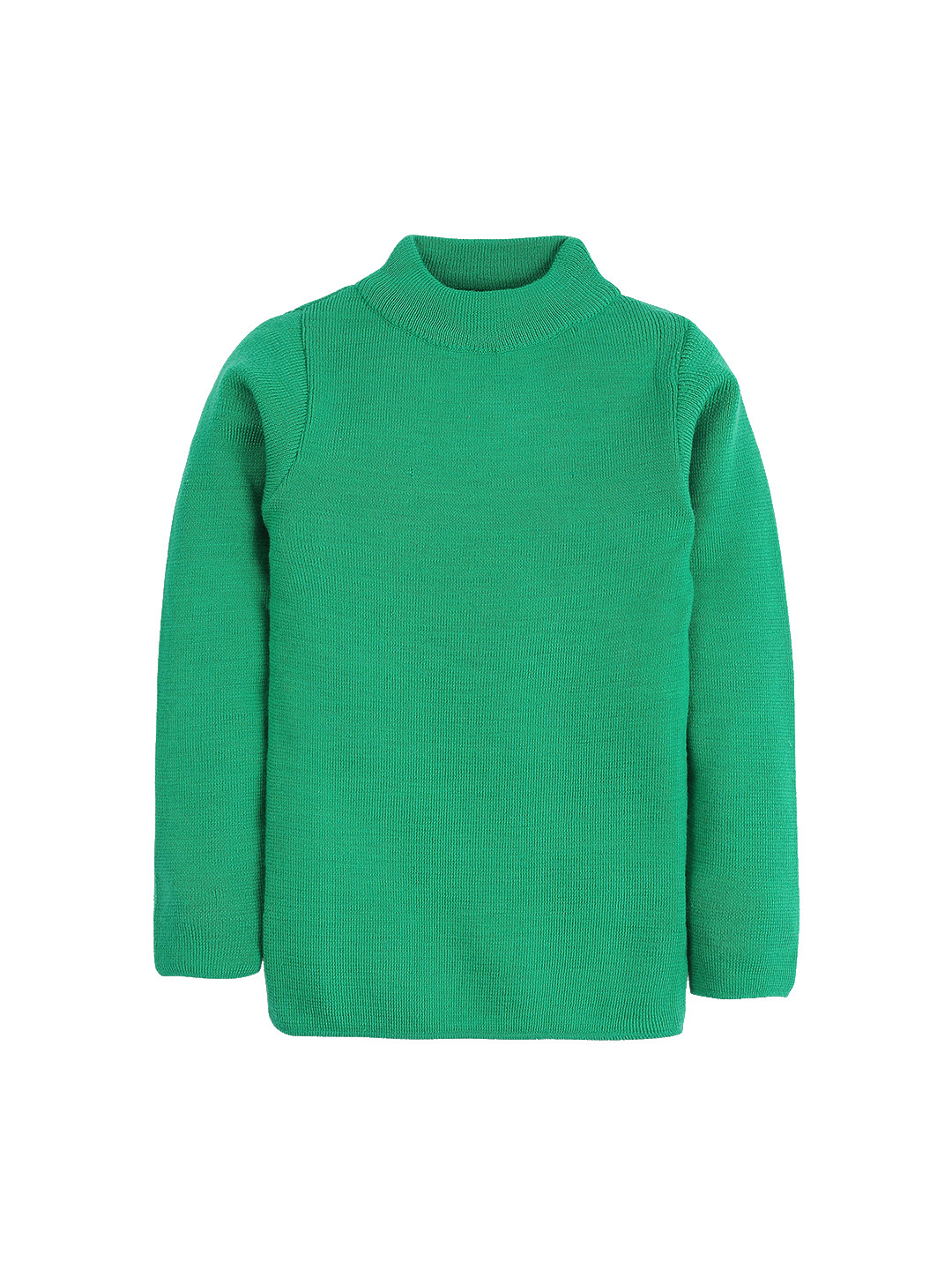 

RVK Unisex Green Solid Sweater
