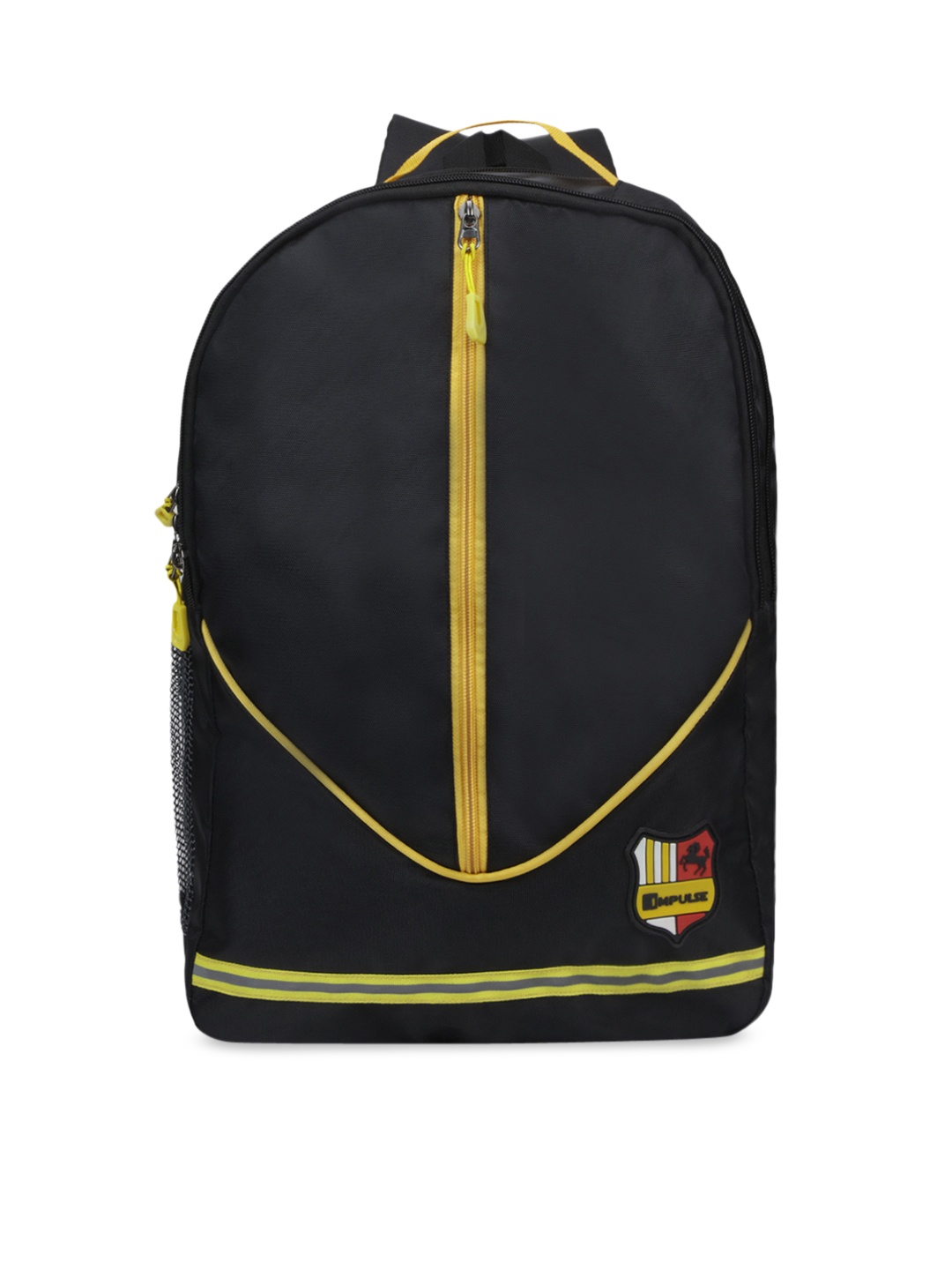 

Impulse Unisex Black Solid Backpack