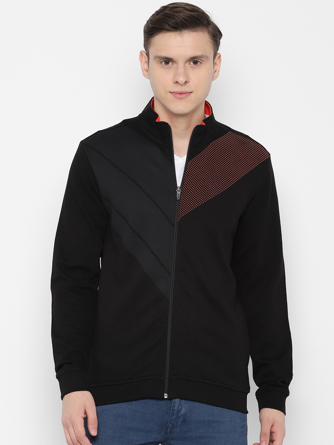 

Allen Solly Sport Men Black Solid Sweatshirt