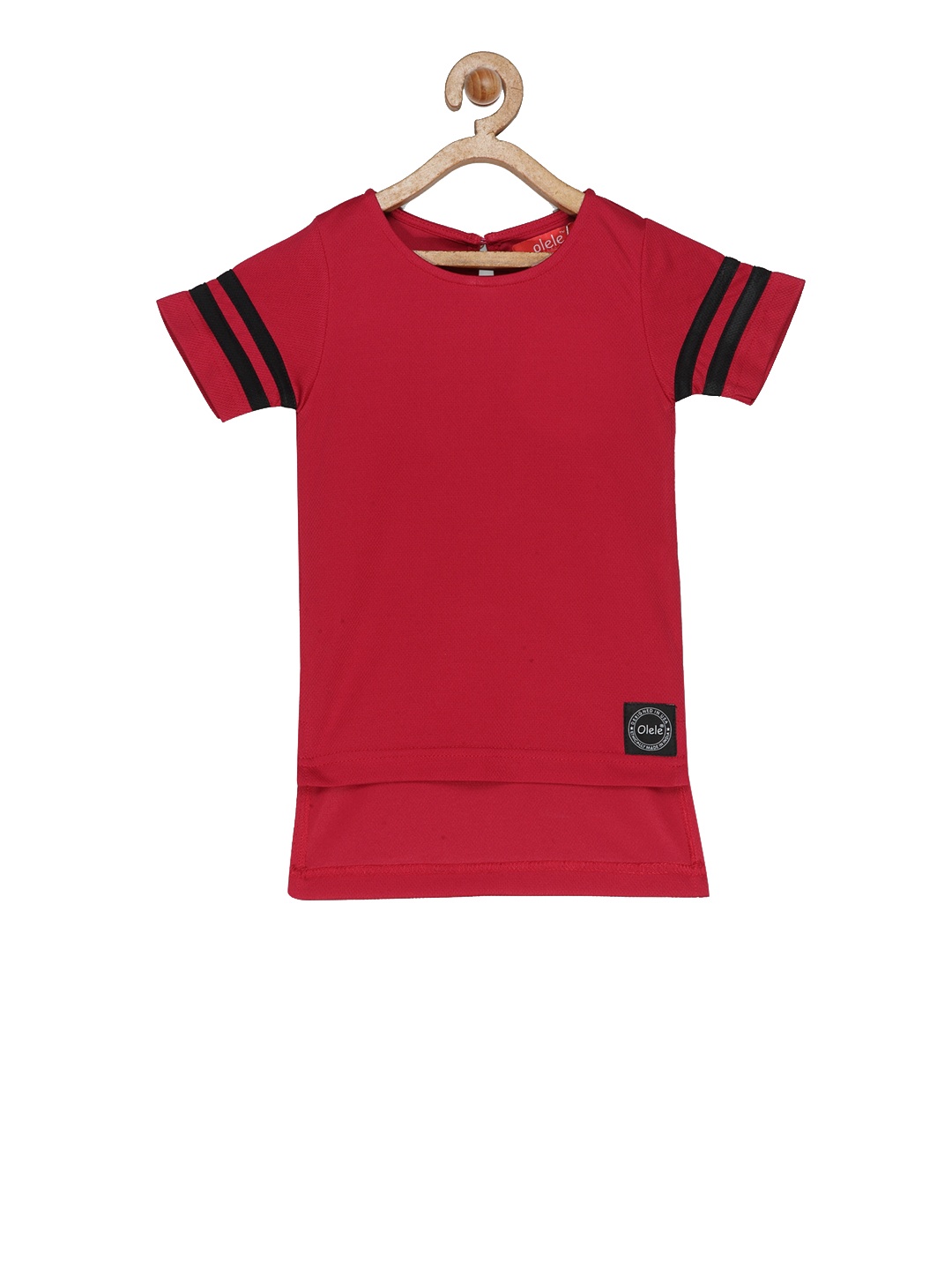 

Olele Girls Red Striped Top