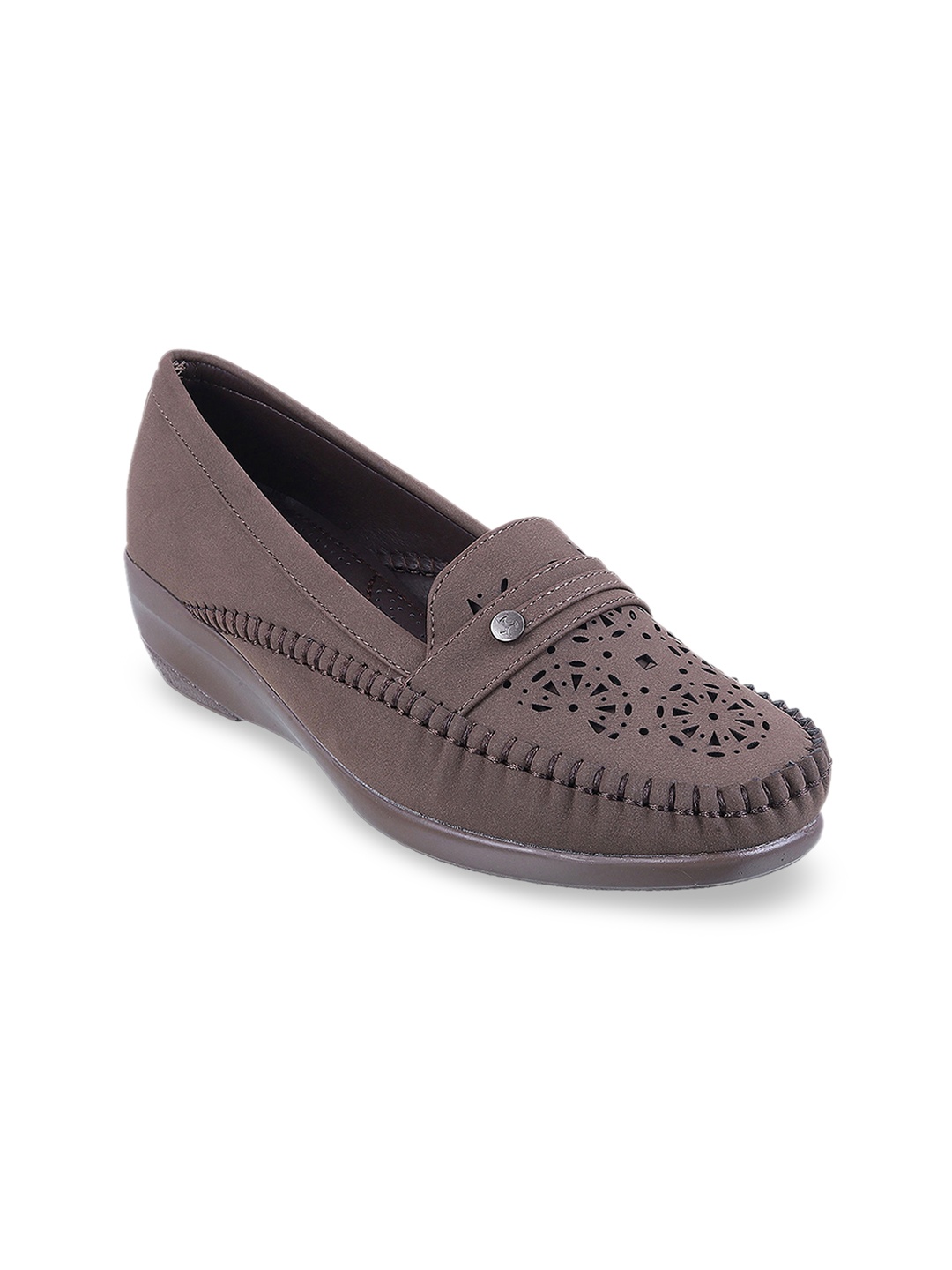 

Mochi Women Khaki Solid Pumps