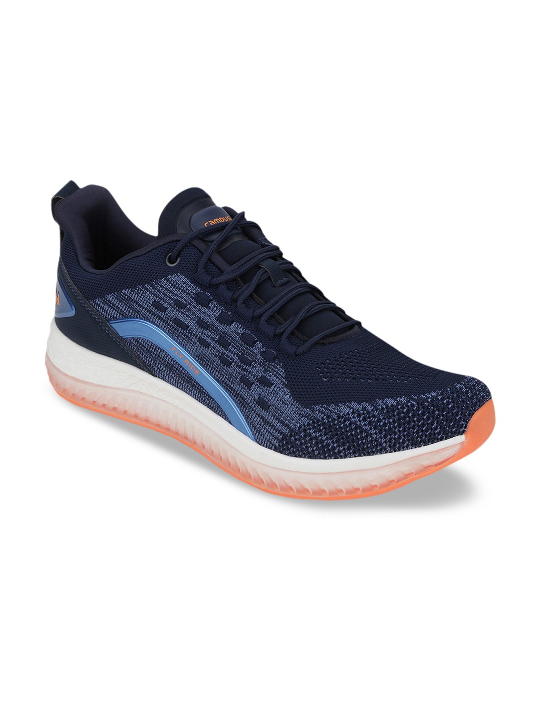 

Campus Men Navy Blue Mesh Running Shoes