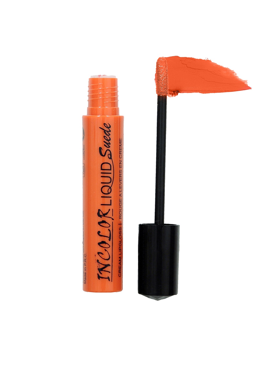 

INCOLOR Liquid Suede Cream Lip Gloss Shade 04 6ml, Peach