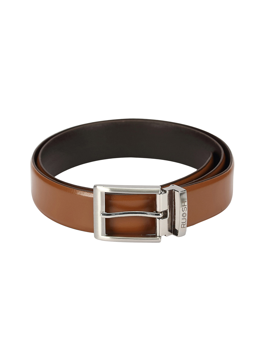 

Ruosh Men Tan Brown Solid Leather Belt