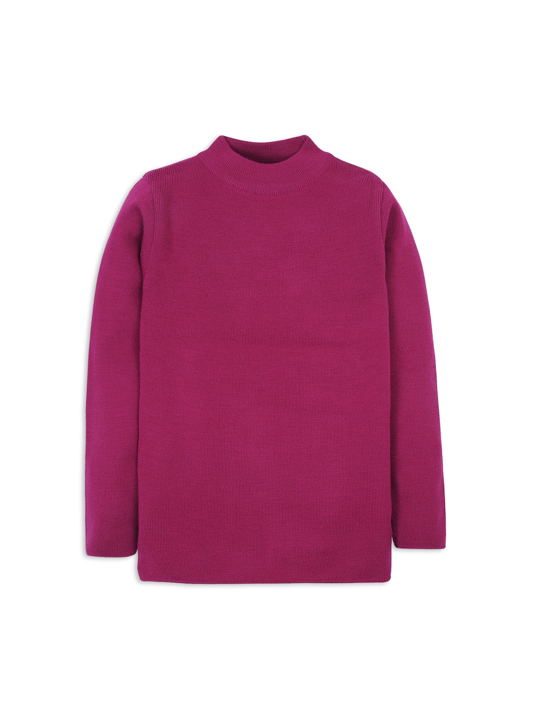 

RVK Kids Magenta Solid Sweater