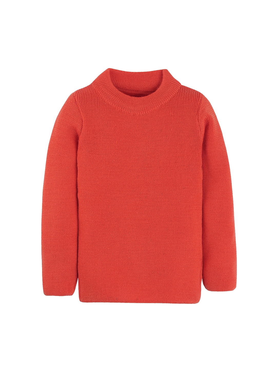 

RVK Kids Orange Solid Sweater