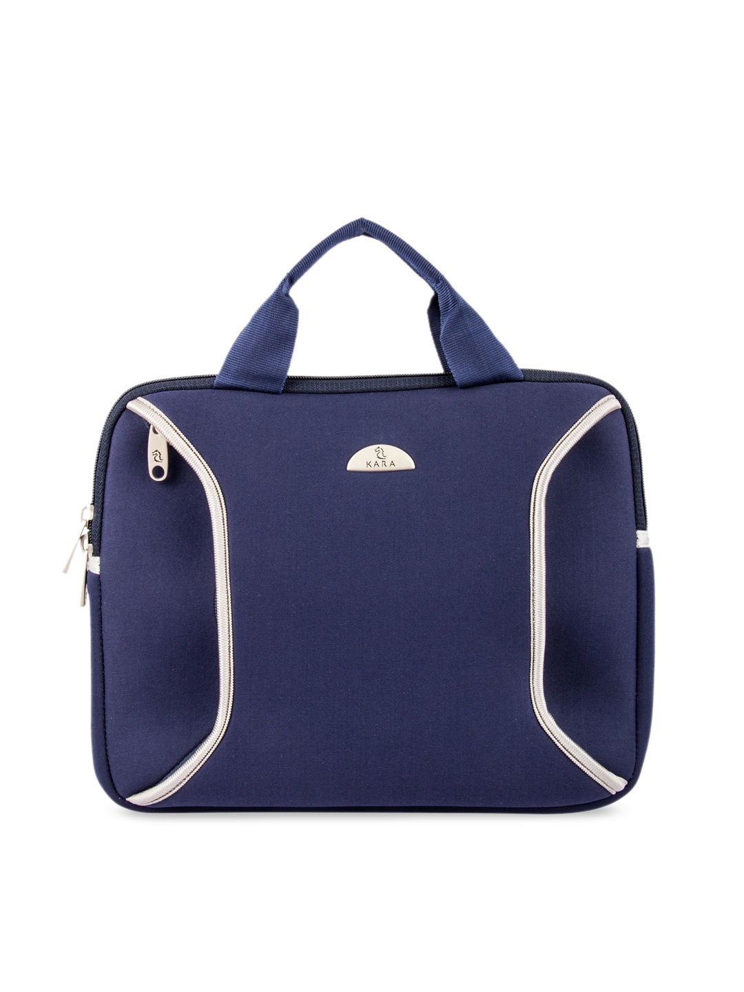 

Kara Unisex Blue Solid Laptop Sleeve