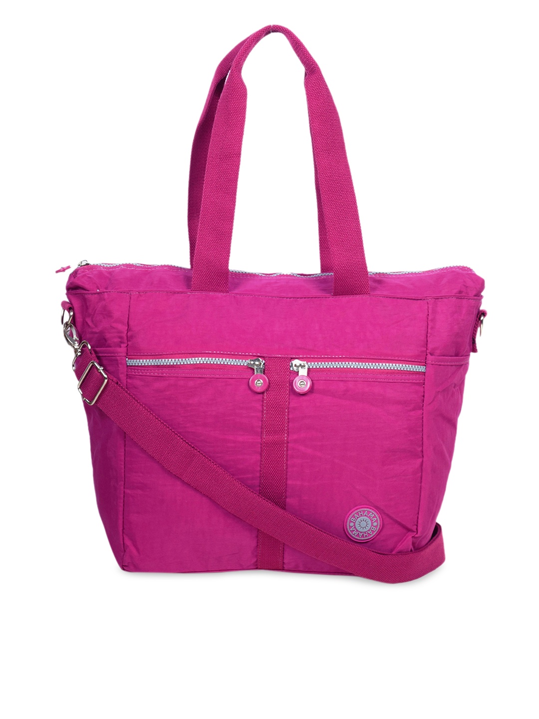 

BAHAMA Pink Solid Shoulder Bag