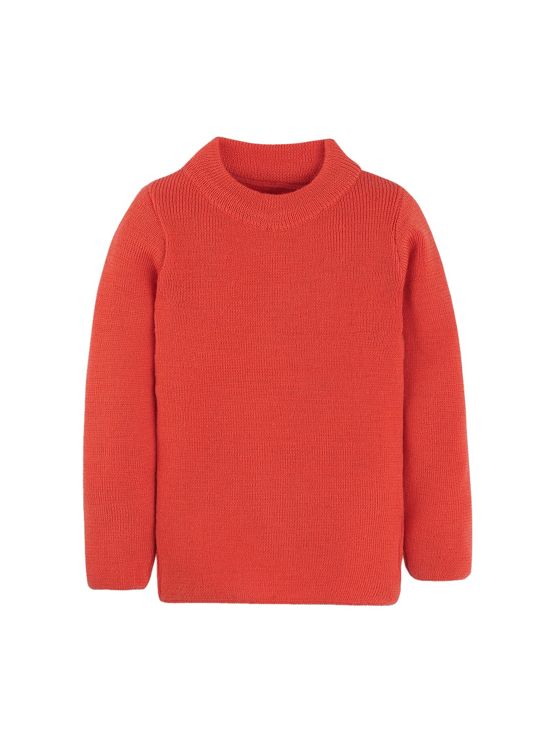 

RVK Kids Orange Solid Sweater