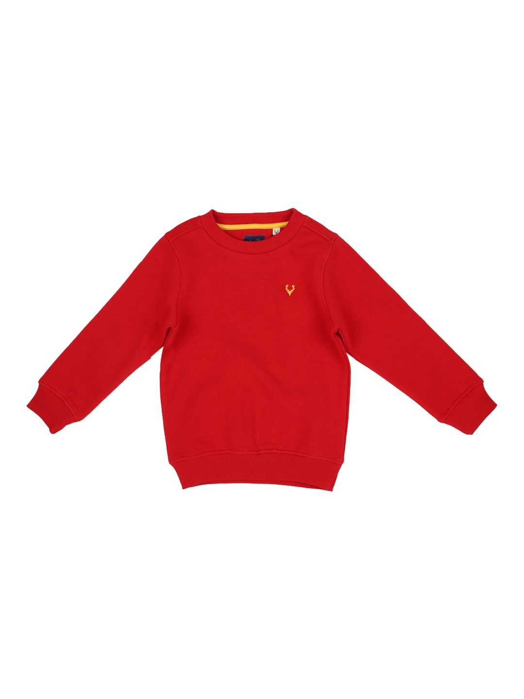 

Allen Solly Junior Boys Red Solid Sweatshirt
