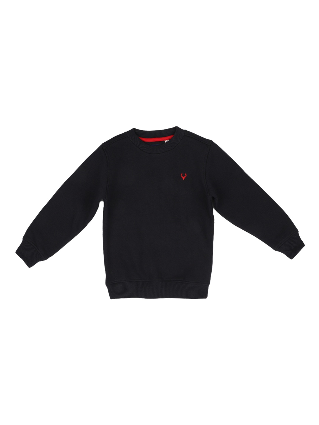 

Allen Solly Junior Boys Black Solid Sweatshirt