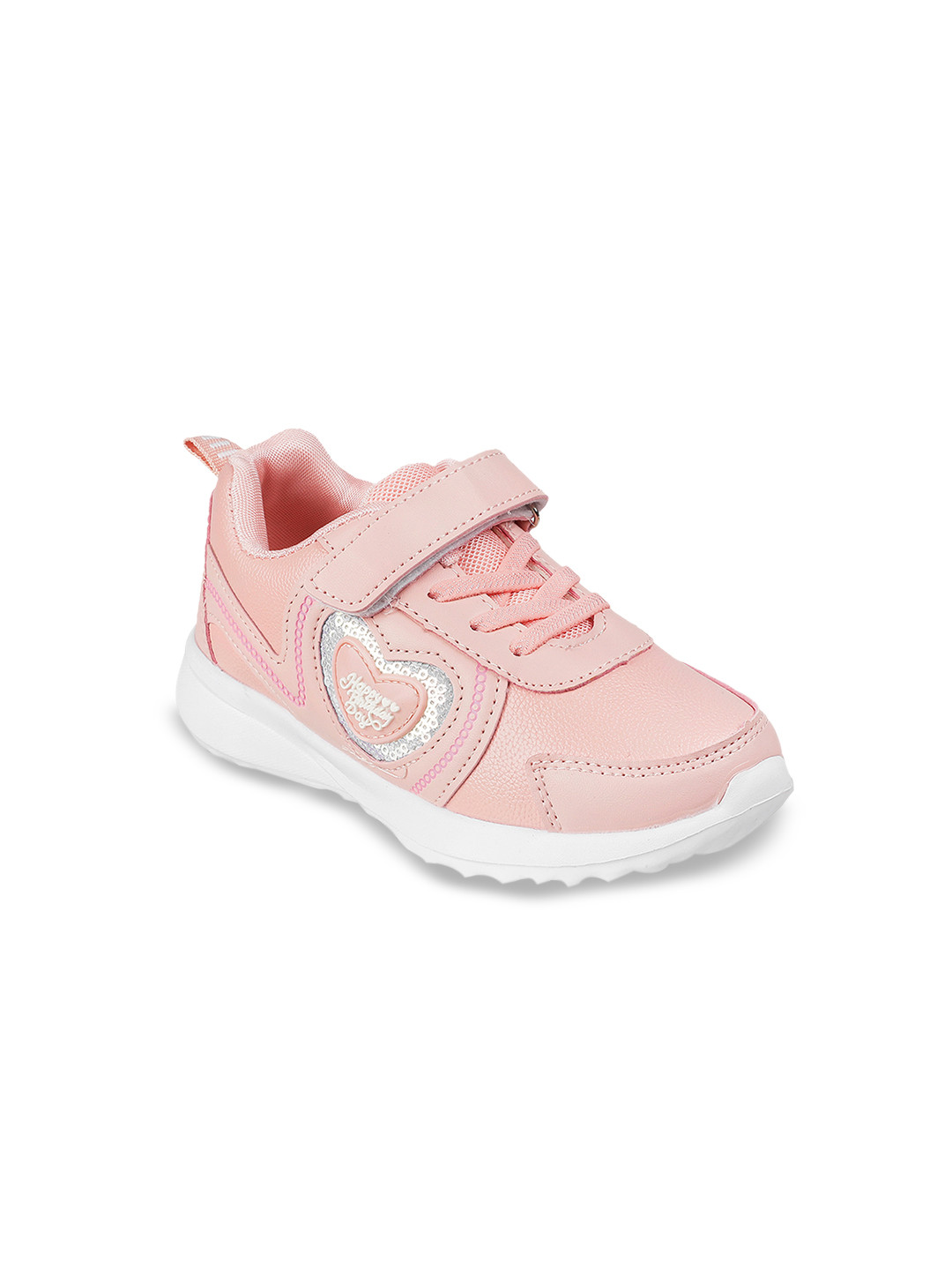 

Kittens Girls Pink Slip-On Sneakers