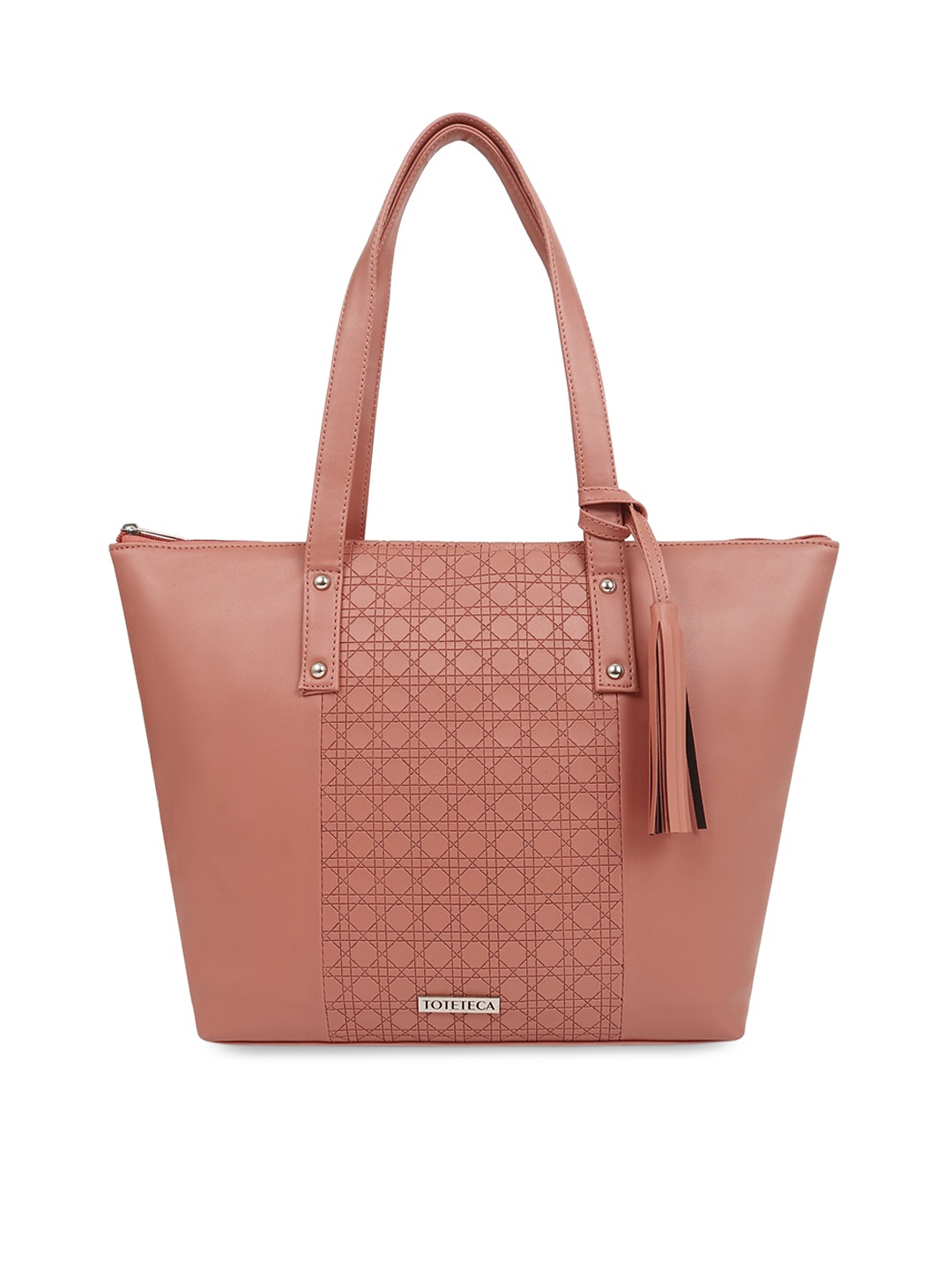 

Toteteca Pink Solid Shoulder Bag