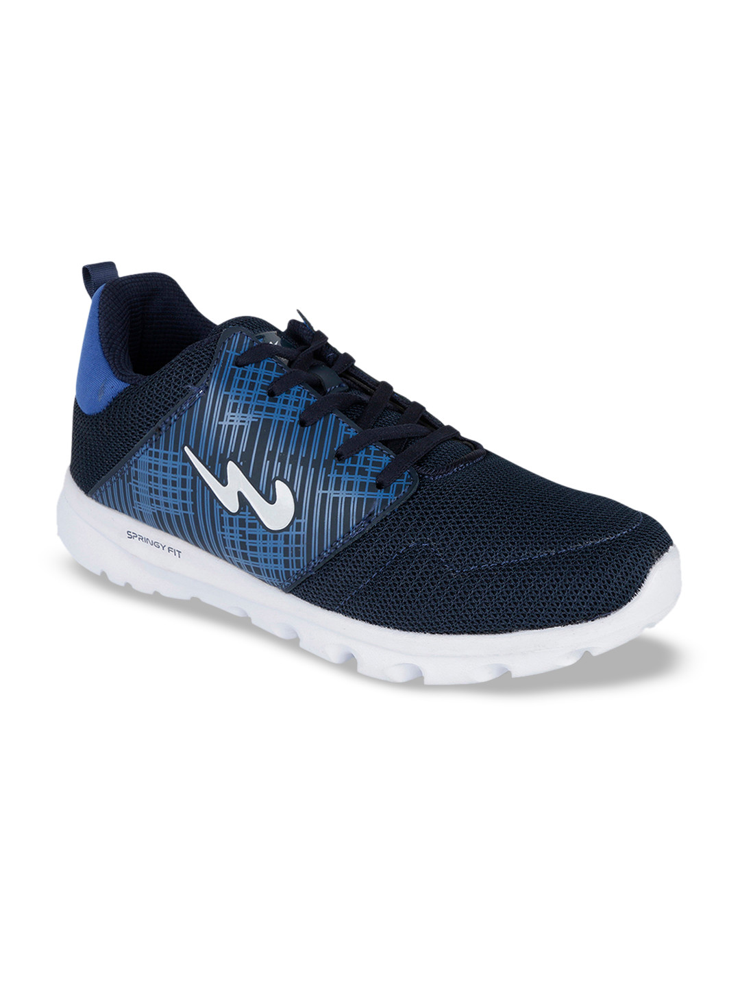 

Campus Men Navy Blue ROBIN Mesh Running Shoes