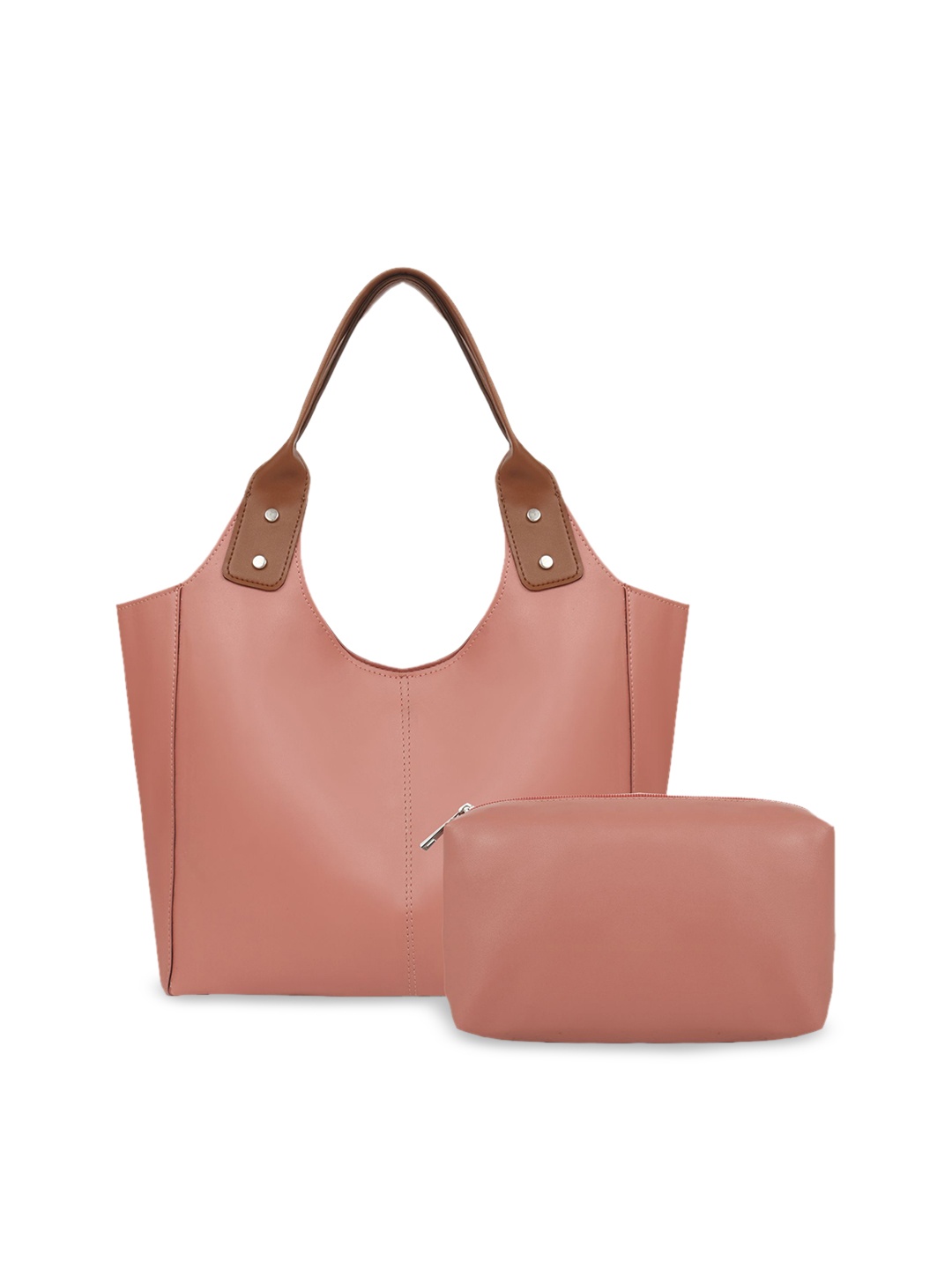 

Toteteca Pink Solid Tote Bag