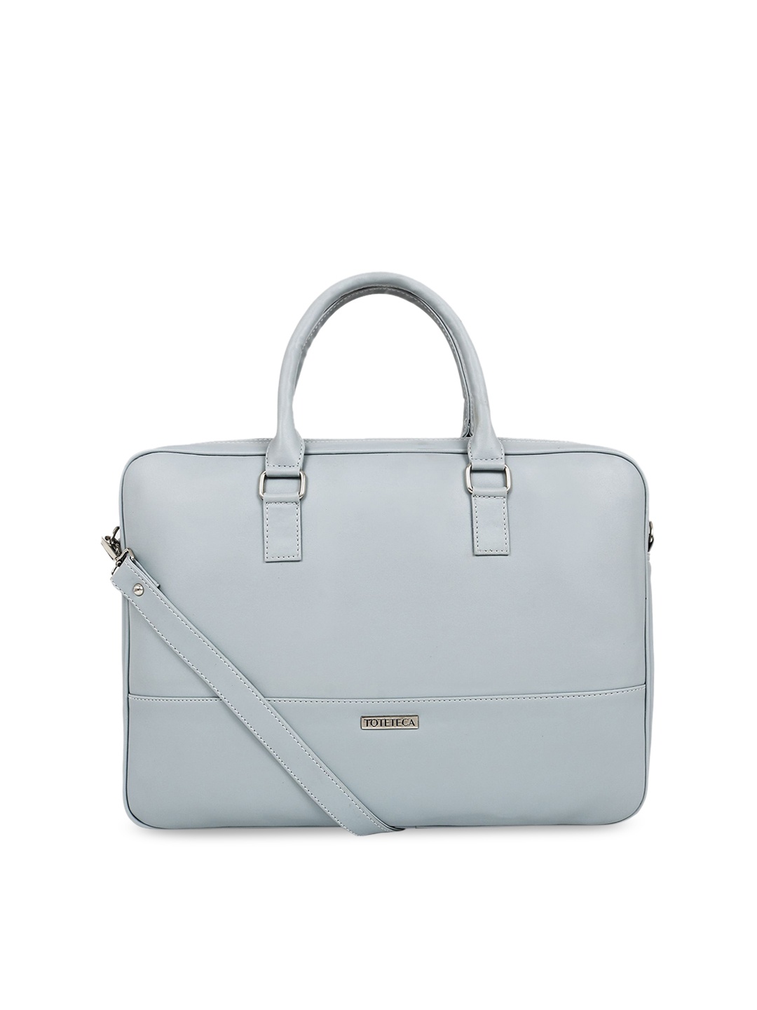 

Toteteca Women Blue Solid Laptop Bag