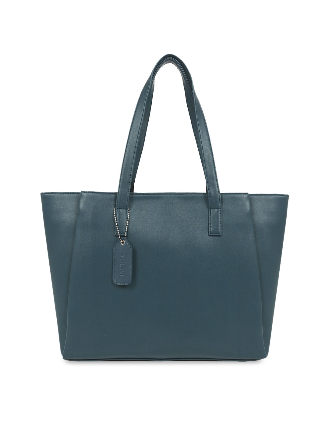 

Toteteca Teal Blue Solid Shoulder Bag