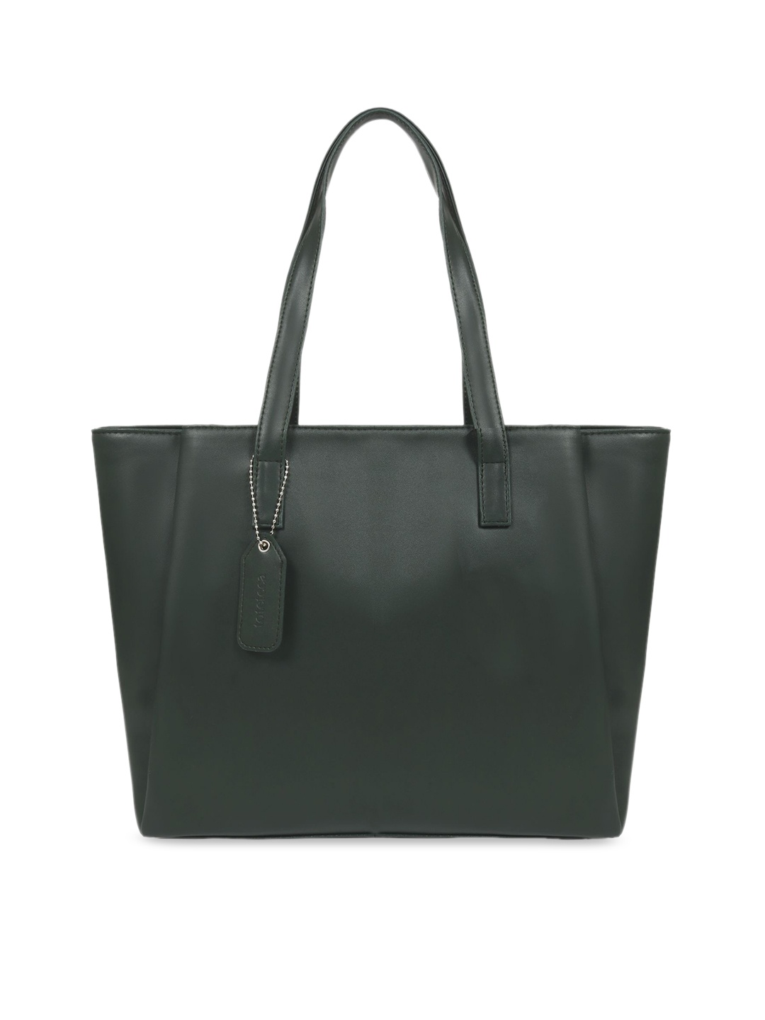 

Toteteca Green Solid Tote Bag