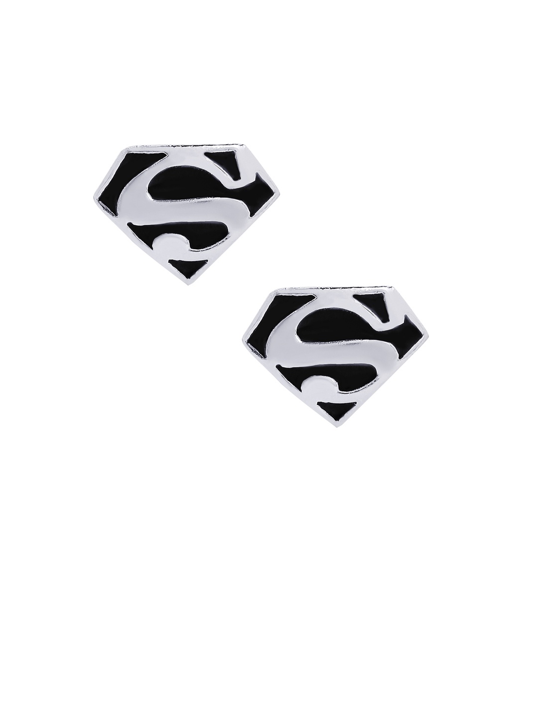 

bodha Silver Plated Diamond Shaped Cufflinks