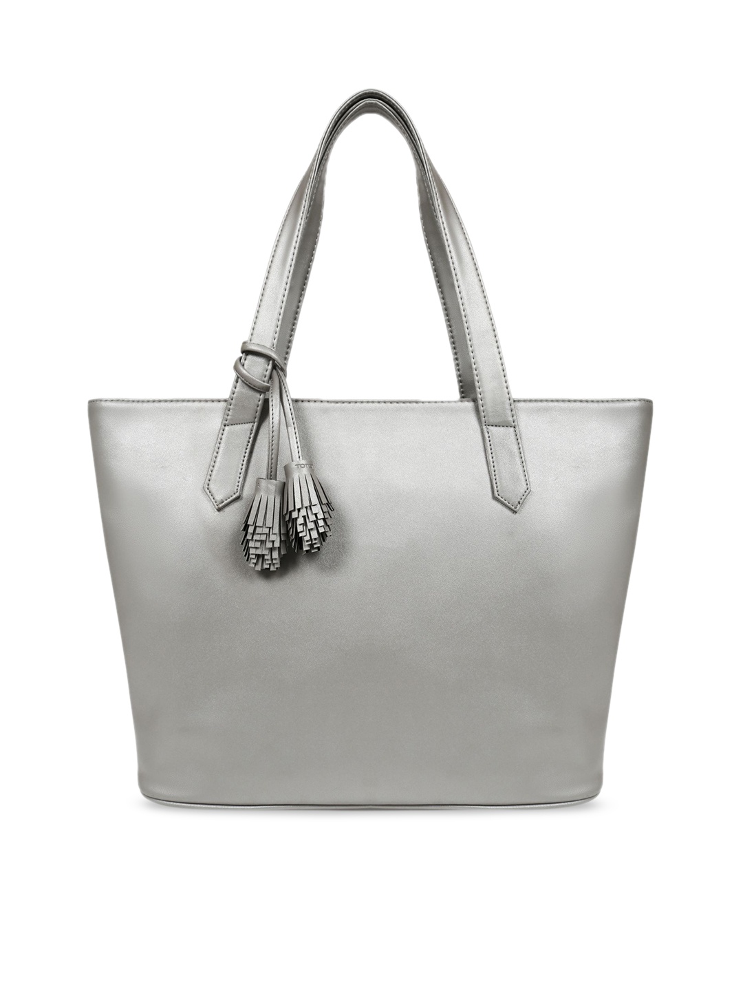 

Toteteca Grey Solid Shoulder Bag
