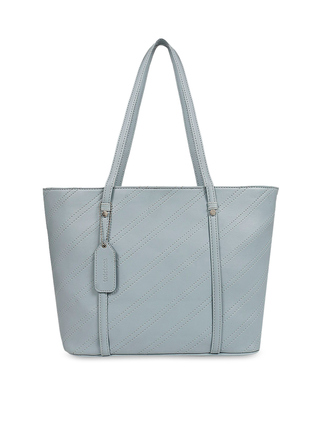 

Toteteca Blue Solid Shoulder Bag