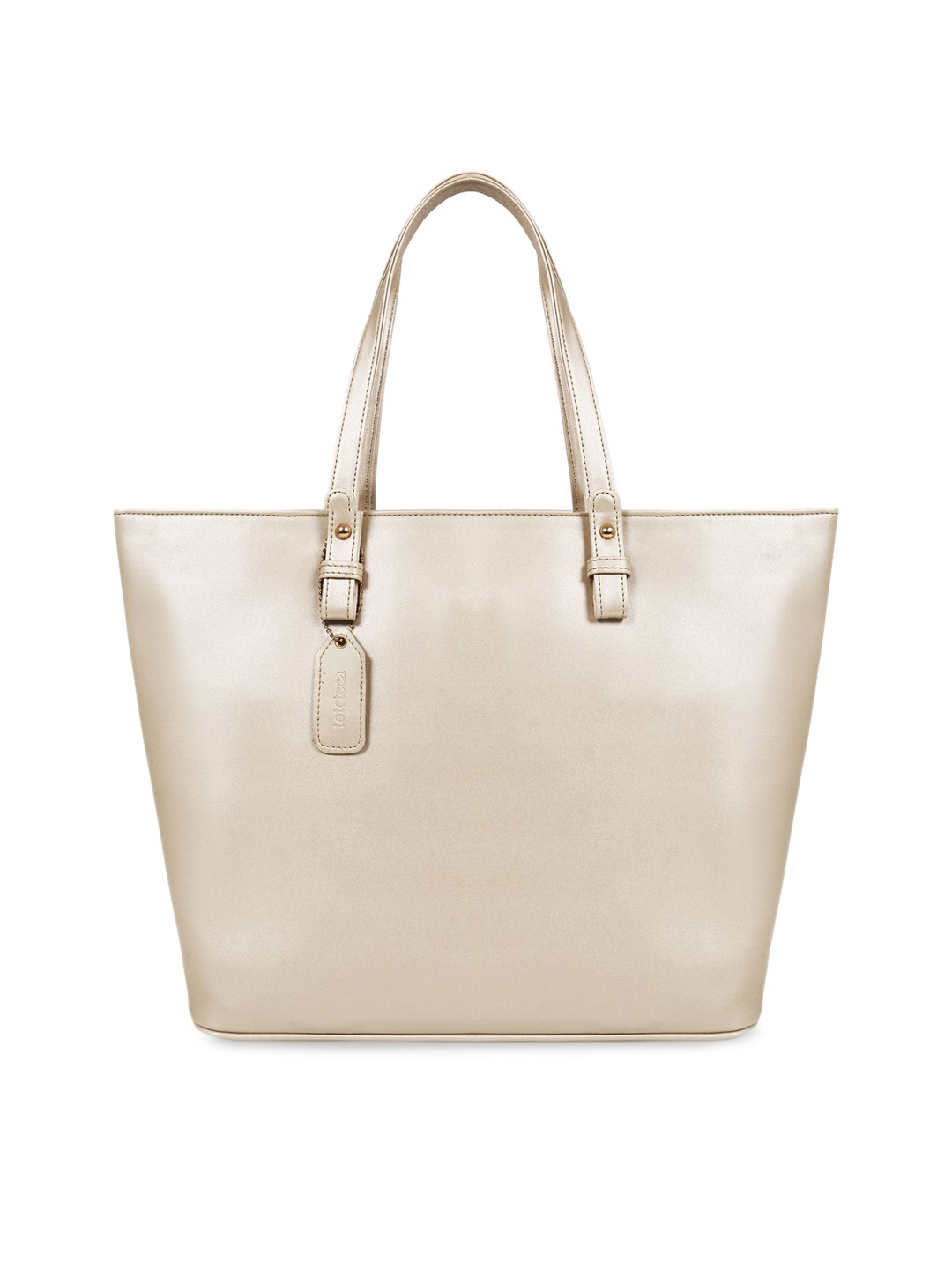 

Toteteca Gold-Toned Solid Shoulder Bag
