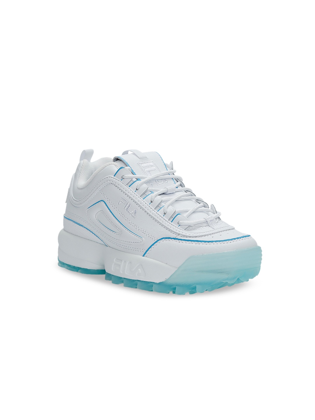

FILA Women White Disruptor II Ice Sneakers
