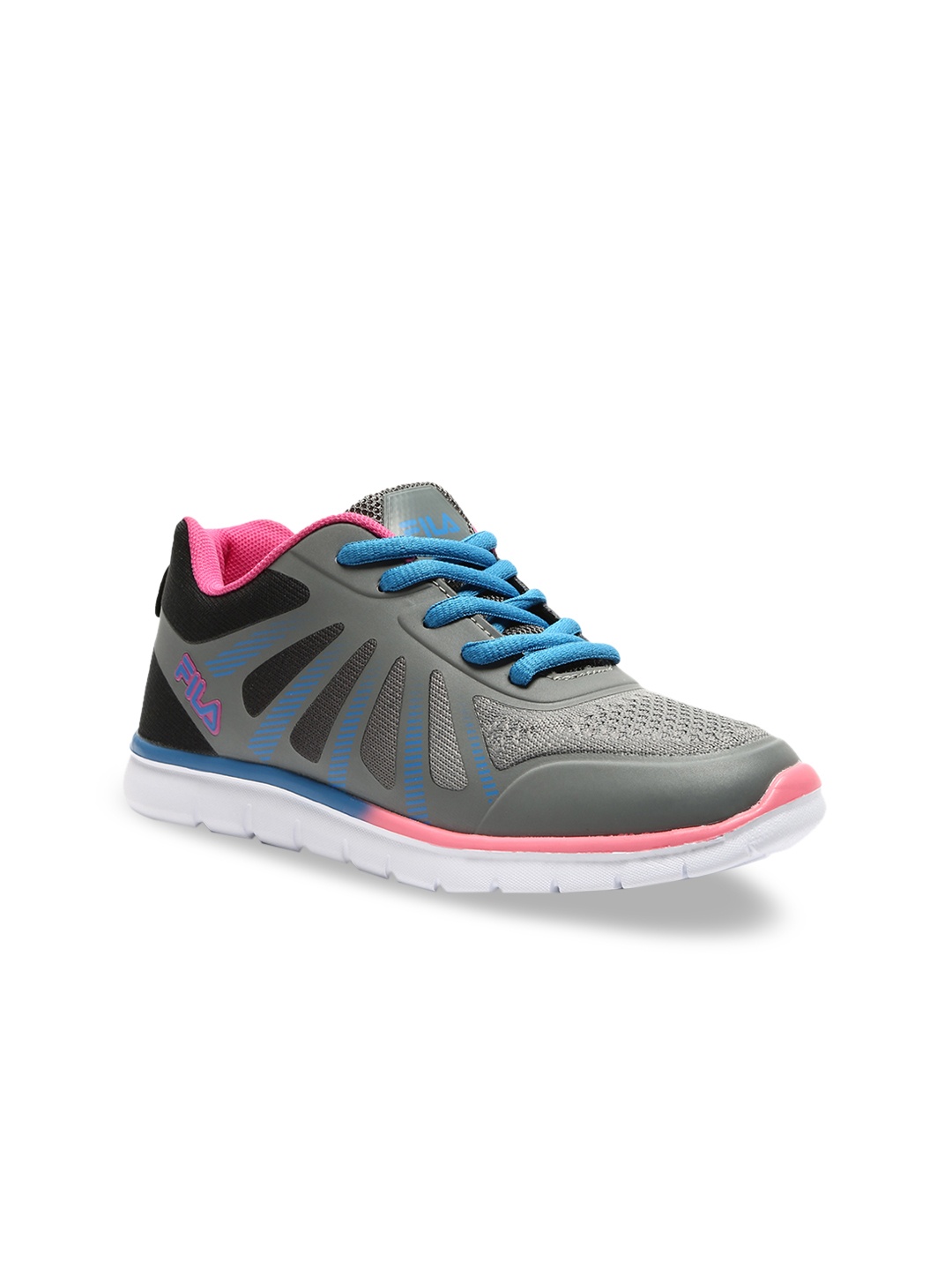 

FILA Kids Grey & Blue Agius Sneakers