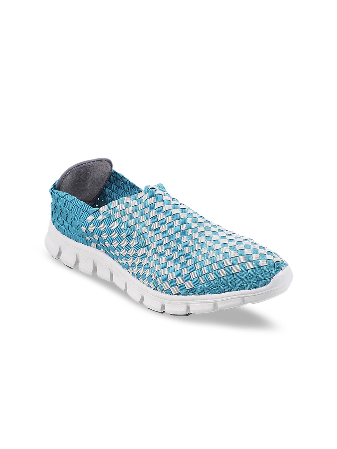 

Metro Men Teal Green Slip-On Sneakers