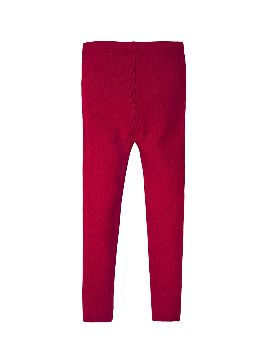 

RVK Girls Magenta Solid Ankle-Length Acrylic Legging, Maroon