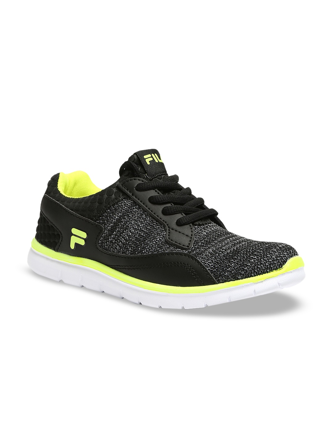 

FILA Unisex Black Sneakers RECBER