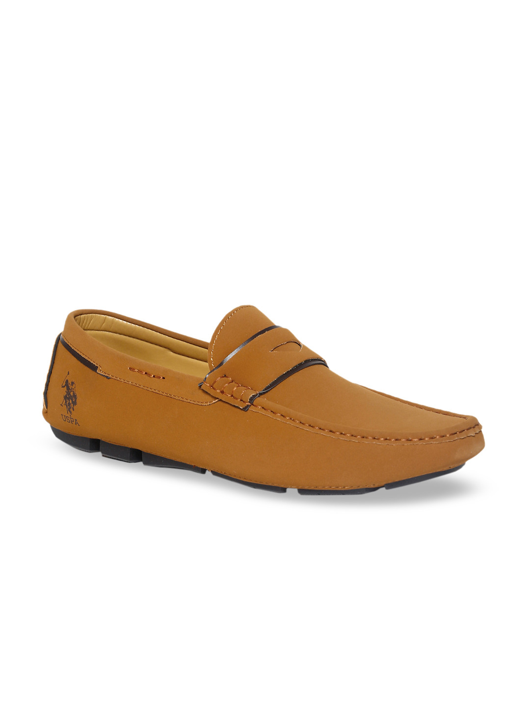 

U.S. Polo Assn. Men Tan Brown Driving Shoes