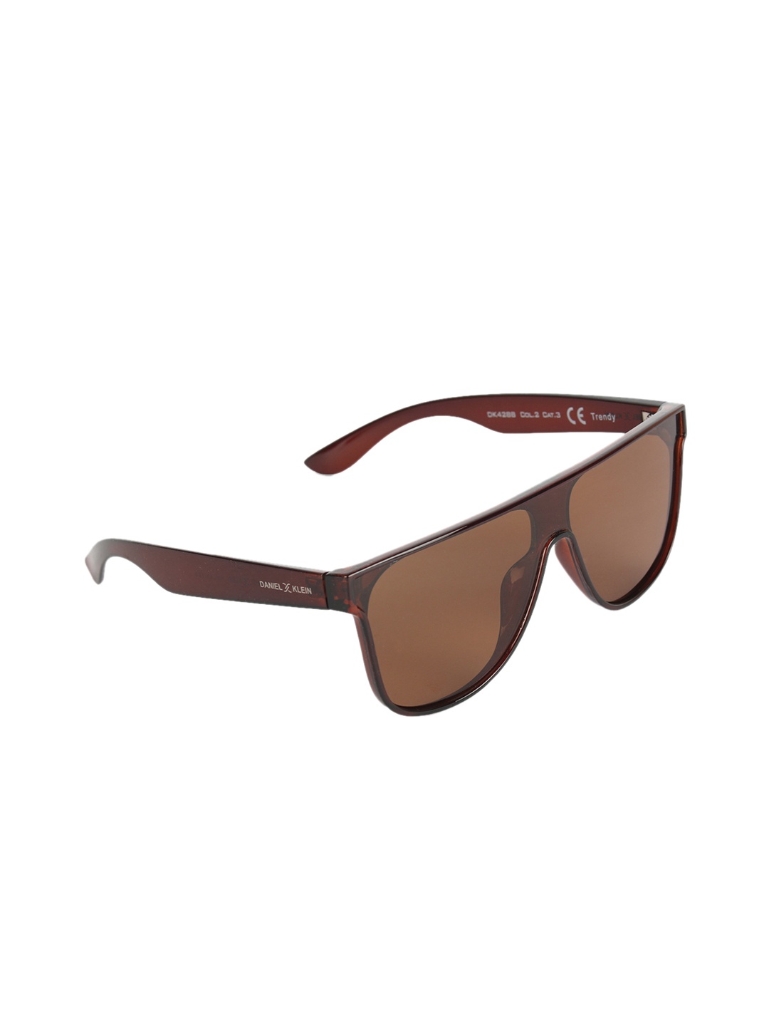 

Daniel Klein Women Polarized Sunglasses Wayfarer Sunglasses DK4288-C2, Brown