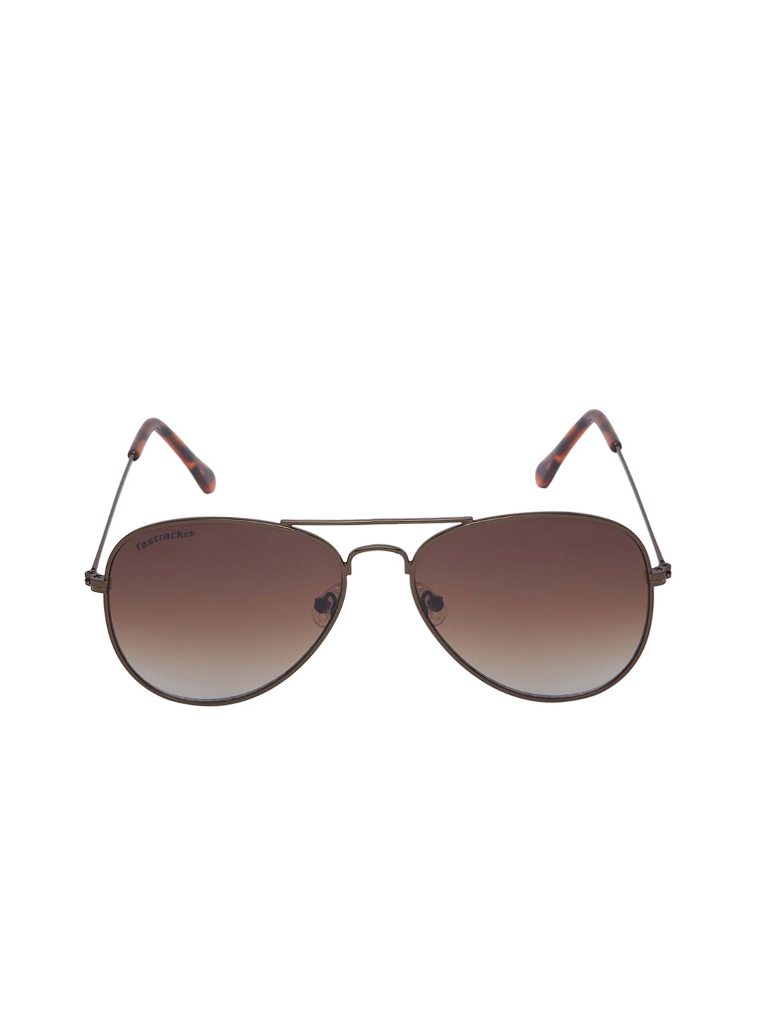 

Fastrack Men UV protected Aviator Sunglasses M138BR2, Brown