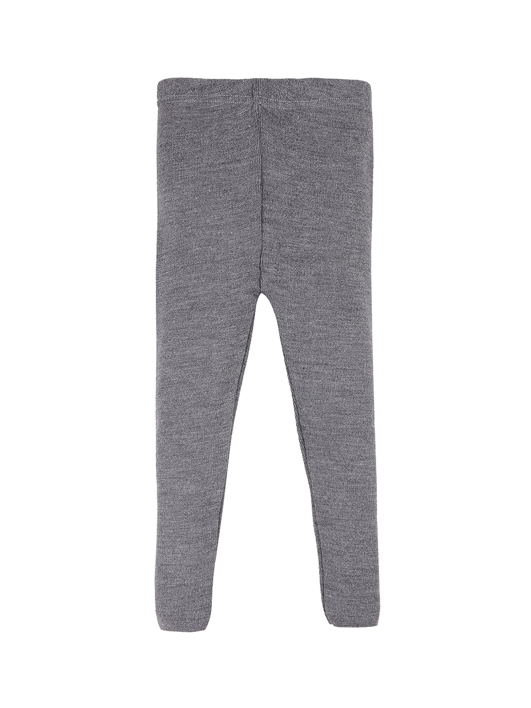 

RVK Girls Grey Melange Solid Ankle-Length Legging