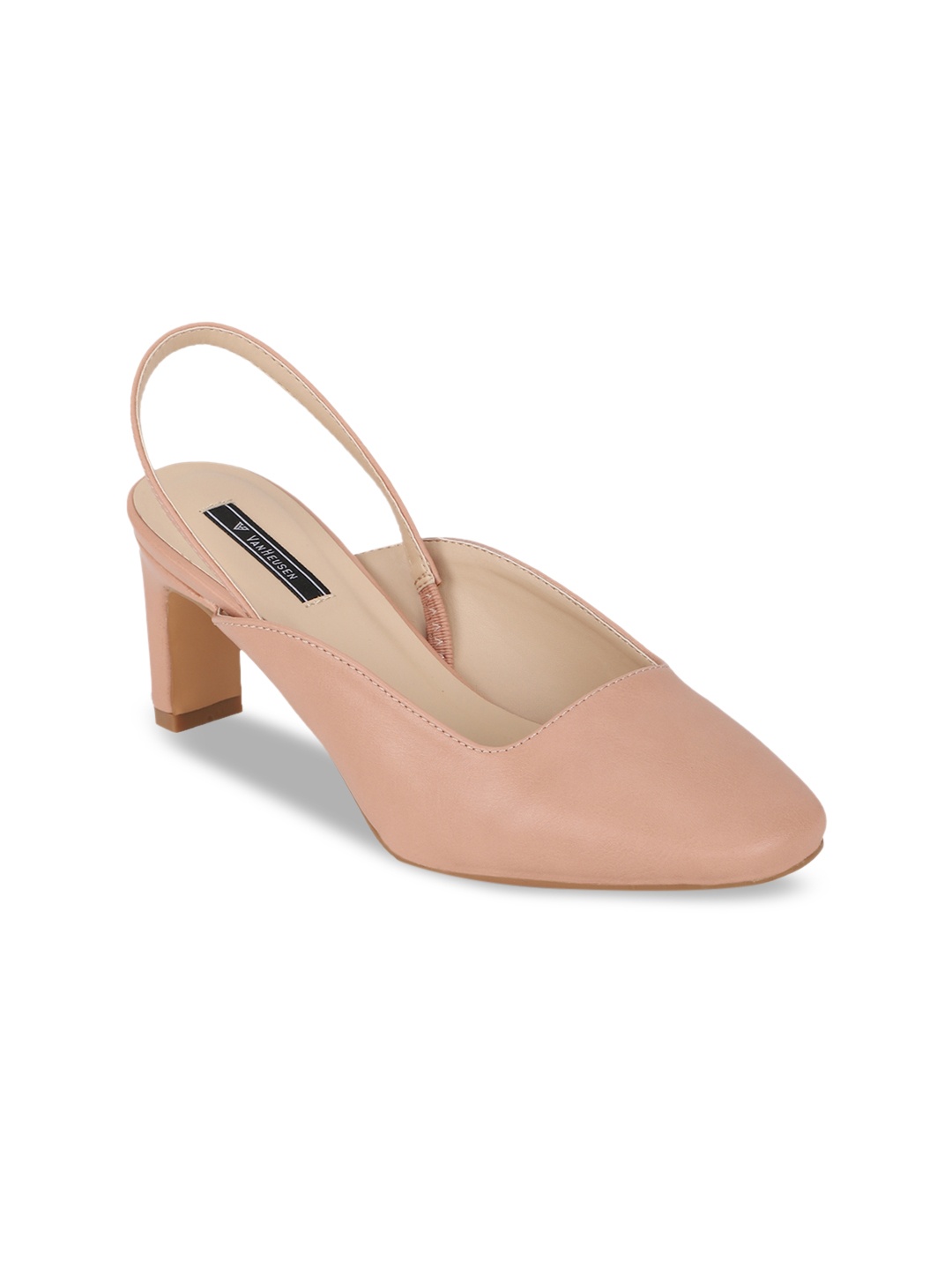 

Van Heusen Woman Pink Solid Pumps