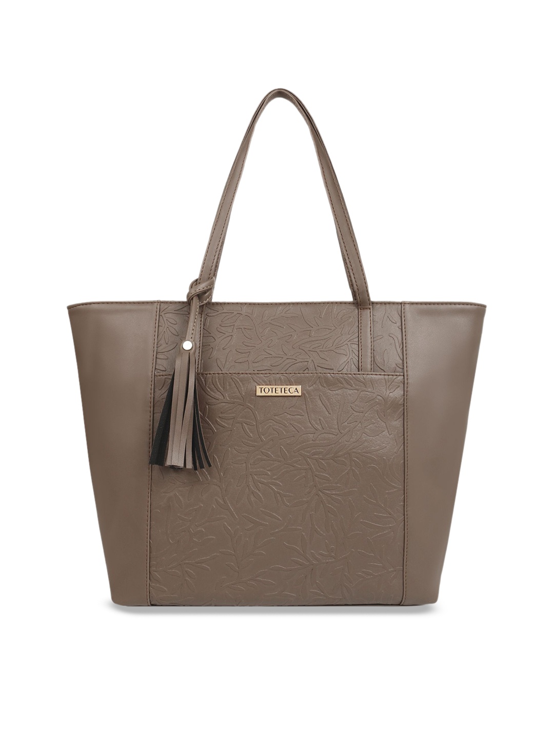 

Toteteca Brown Solid Shoulder Bag