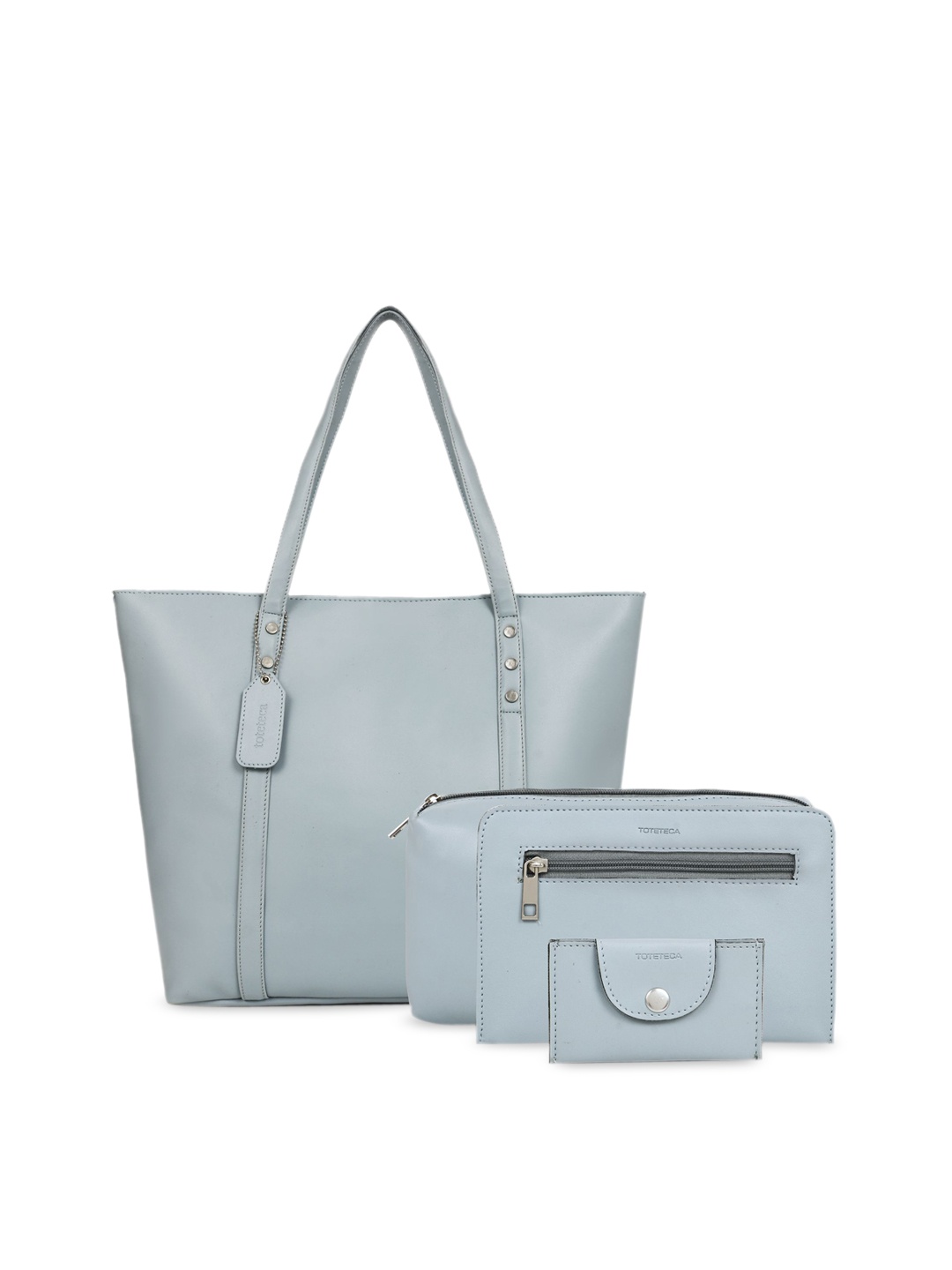 

Toteteca Blue Solid Shoulder Bag