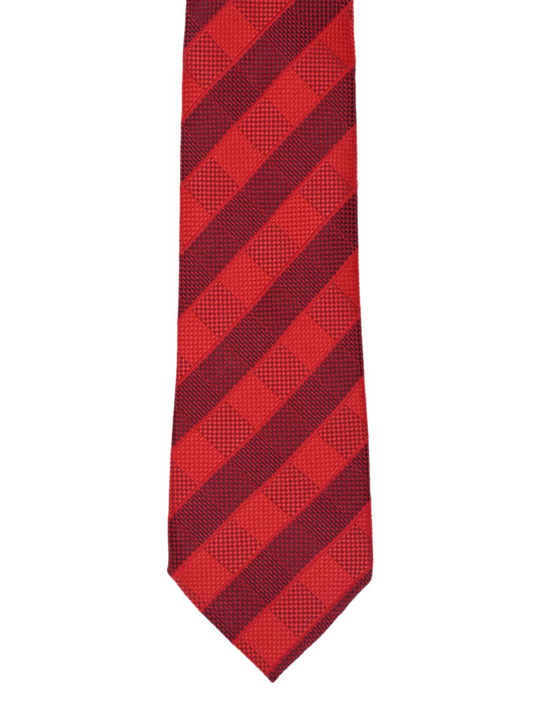 

Calvadoss Red Checked Broad Tie
