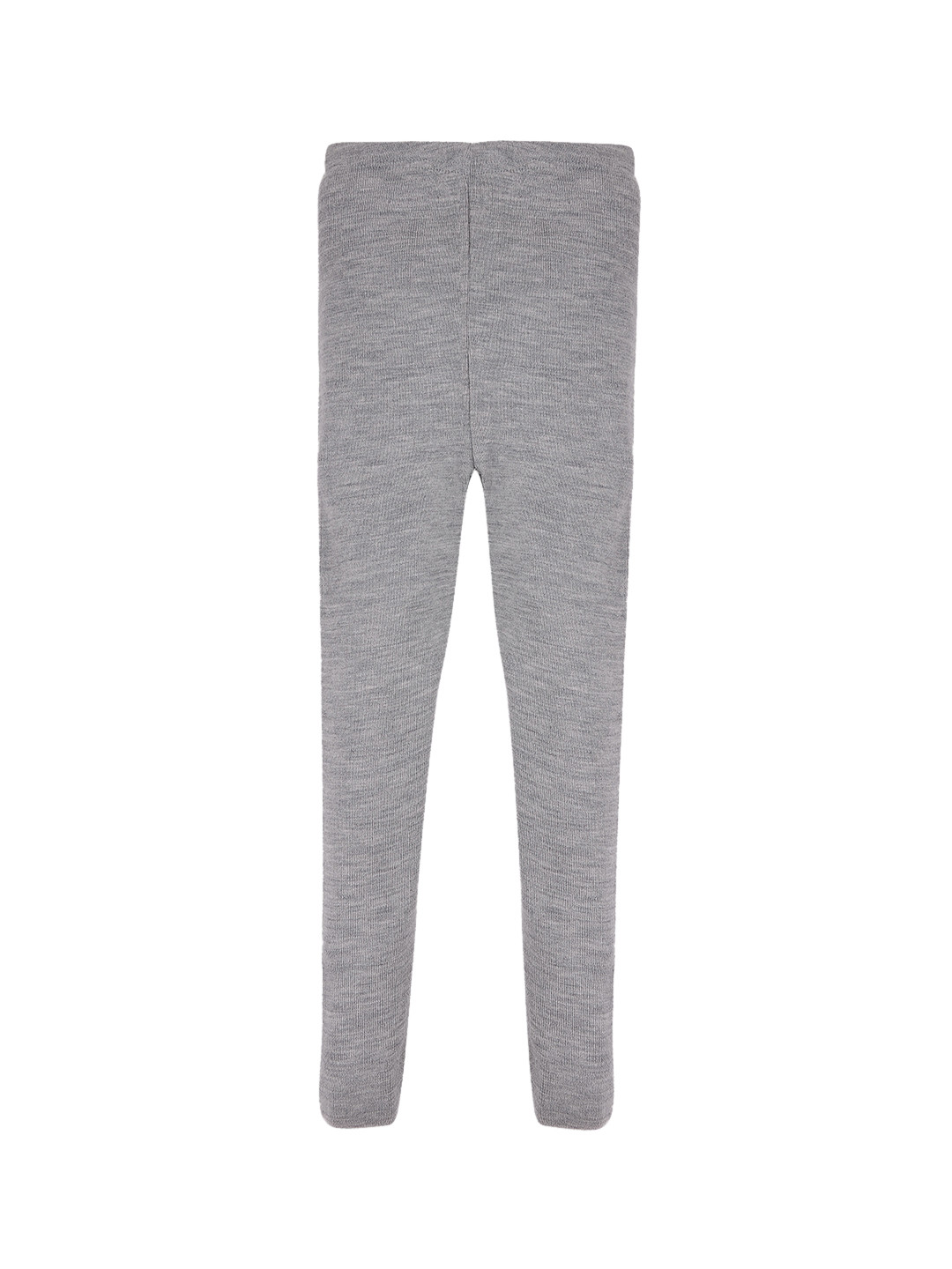 

RVK Girls Grey Melange Solid Ankle-Length Legging