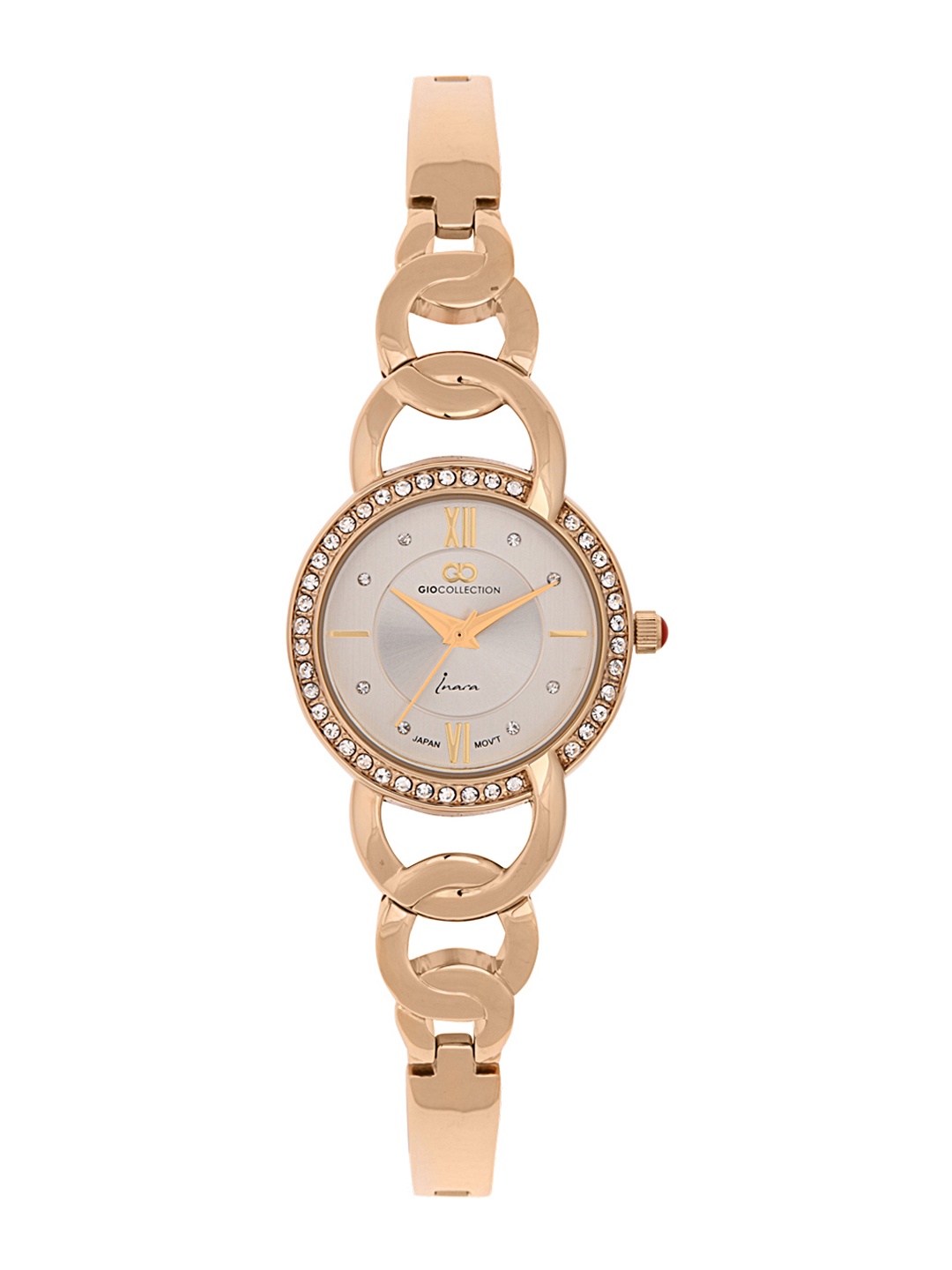 GIO COLLECTION Women Rose Gold Analogue Watch