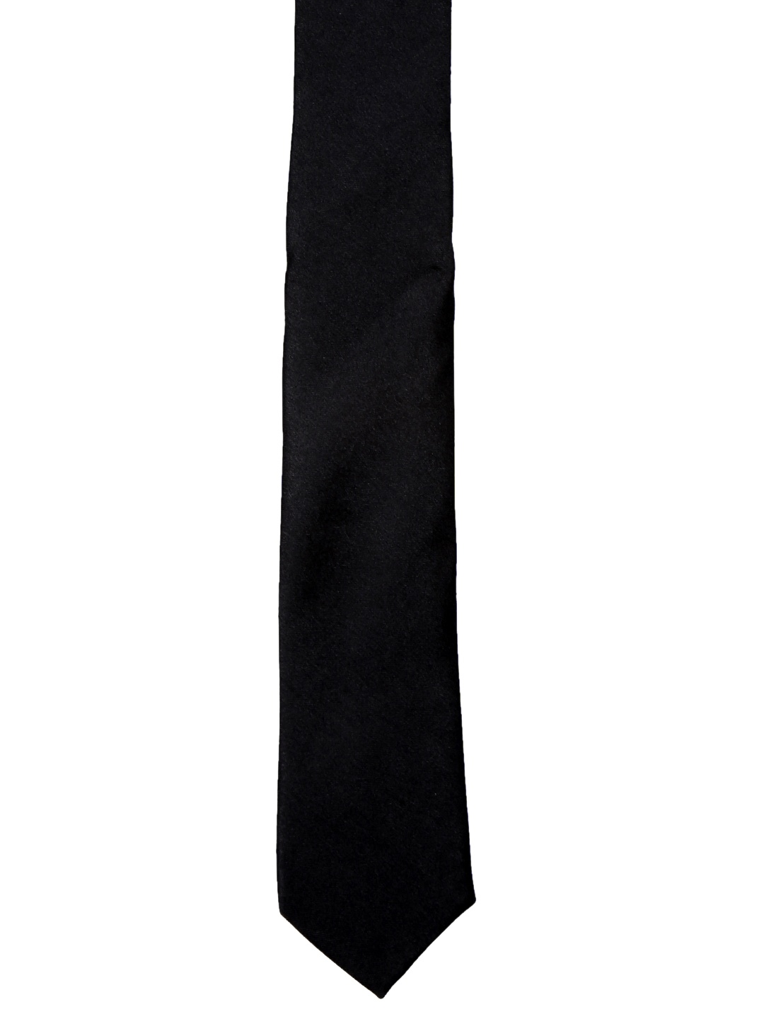 

Blacksmith Black Solid Skinny Tie