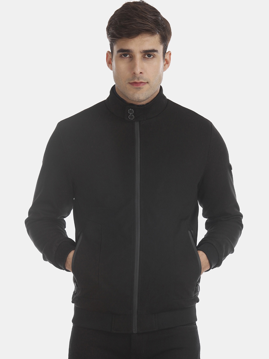 

Arrow Sport Men Solid Tailored Jacket Jacket, Black