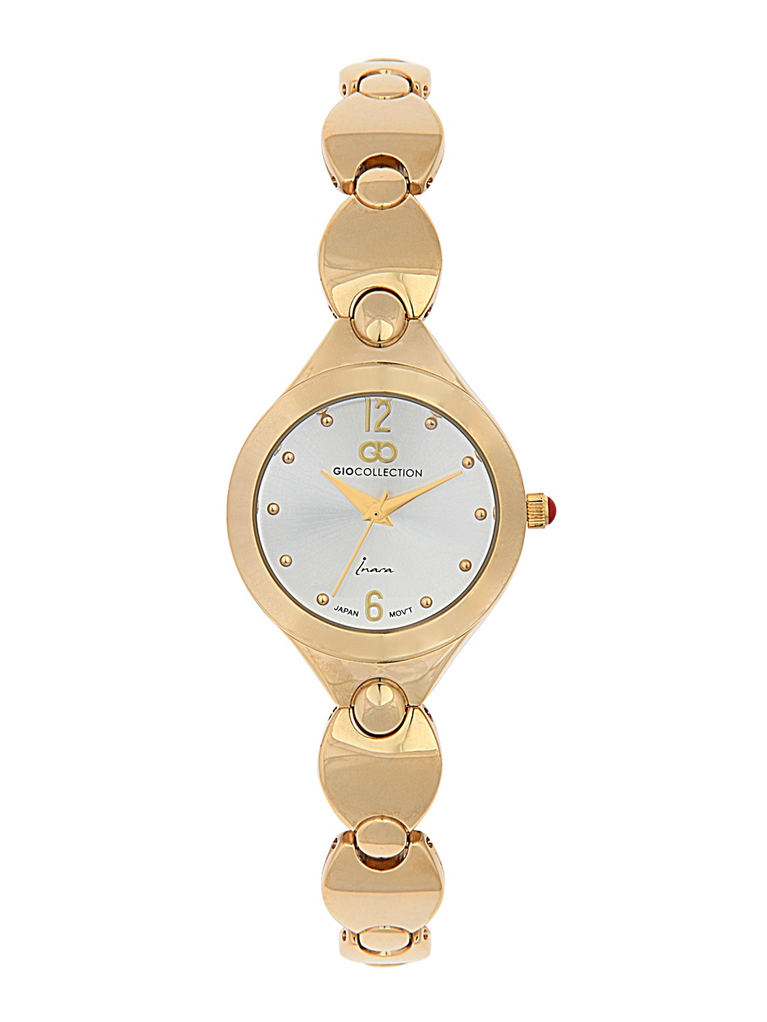 

GIO COLLECTION Women Silver-Toned Analogue Watch G2135-11